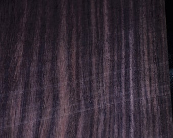 East Indian Rosewood Raw Wood Veneer 6 x 26 inches 1/42nd or .6mm thick d8706-25