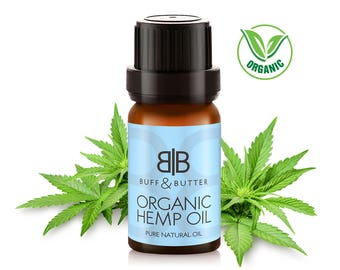Organic Hemp Oil (Hempseed) 100% Pure Natural Fragrance Aromatherapy - 1ml, 10ml, 25ml, 50ml, 100ml Bottle