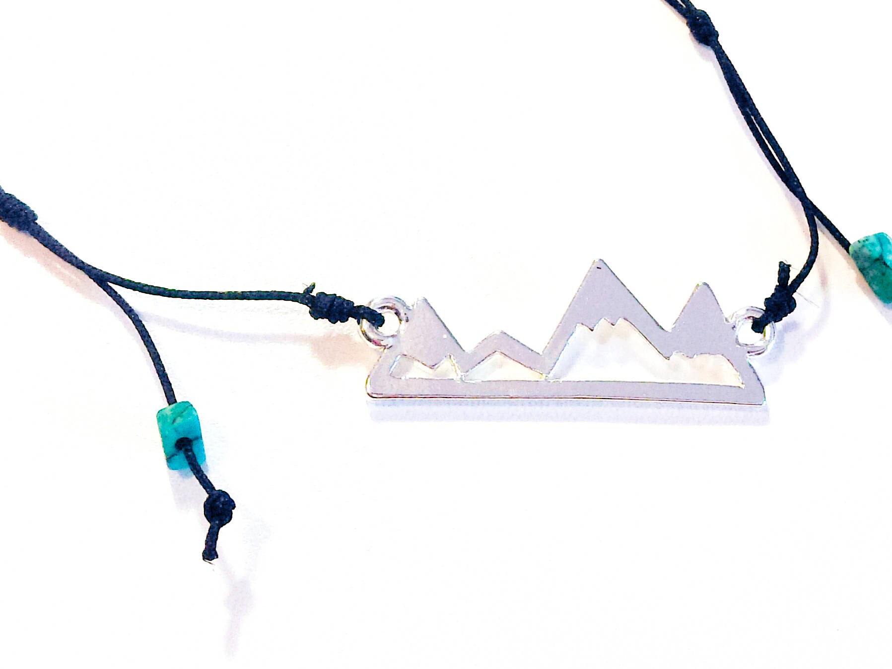 Mountain Necklace. Mountain Pendant. Rock Climbing Gifts. Rock Climbing