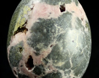 Polished Rhodochrosite Egg, Mineral Specimen for Sale