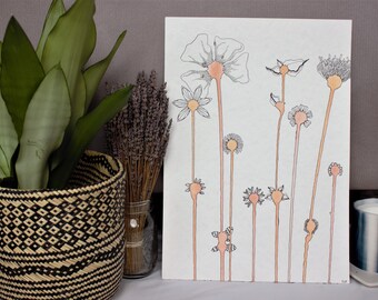 Handmade Floral Watercolour Design