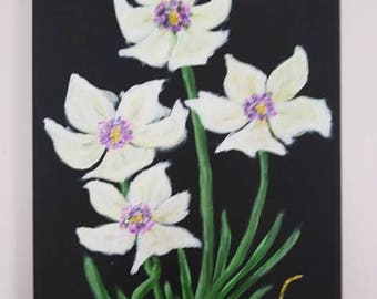 Original Art- Flowers in Bloom