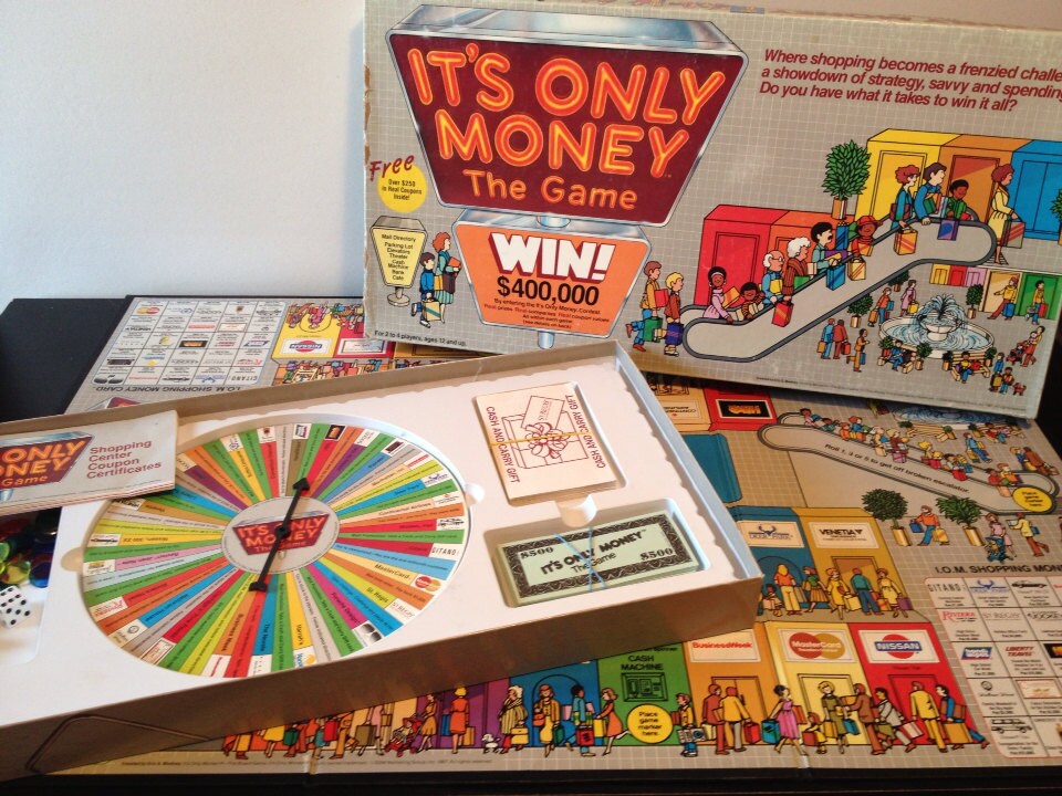 Its Only Money By ESM Marketing 1987 Vintage 1980s Its Only Money By ESM Marketing 1987 Vintage 1980s