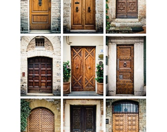 Doors of Europe (Neutrals): 8x10 Digital Download