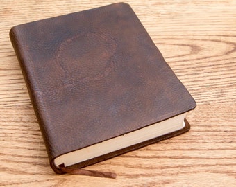 KJV Journaling Bible, Full Grain Cowhide Leather