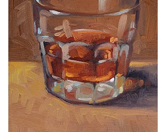 5" x 7" Whiskey Giclee Print