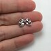 BULK 30 Theater Mask Charms, Drama Mask Charms, Silver Mask Charms, Bulk Charms (5-1368)