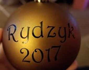 Custom Ornaments