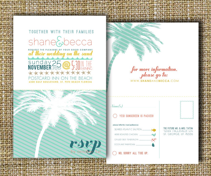 seaside postcard wedding invitations wedding invitation destination wedding seaside postcard wedding invitations wedding invitation destination wedding