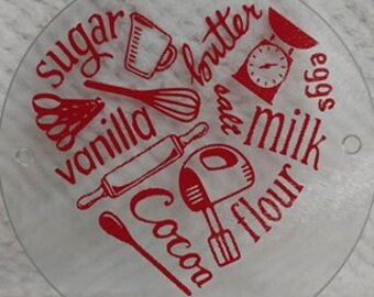Kitchen Baking Heart Trivet / cutting board