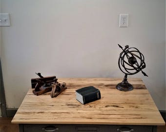 Flat File Cabinet Industrial Coffee Table
