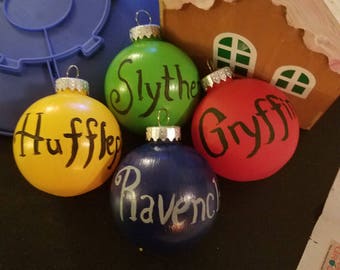 Hogwarts Houses ornaments