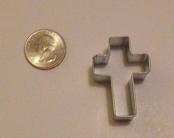 1.5" Mini Cross Cookie Cutter