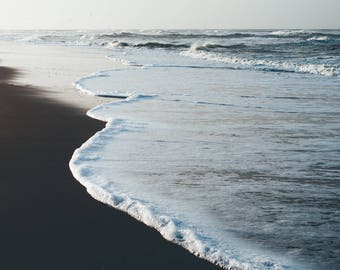 Black Shore, Ocean Photography, All profits donated to TheirForeverHome.org