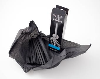 Sennelier charcoal, mixed box of 30 sticks