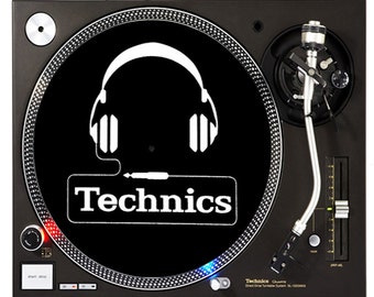 DJ Industries - Technics Headphones - DJ slipmat