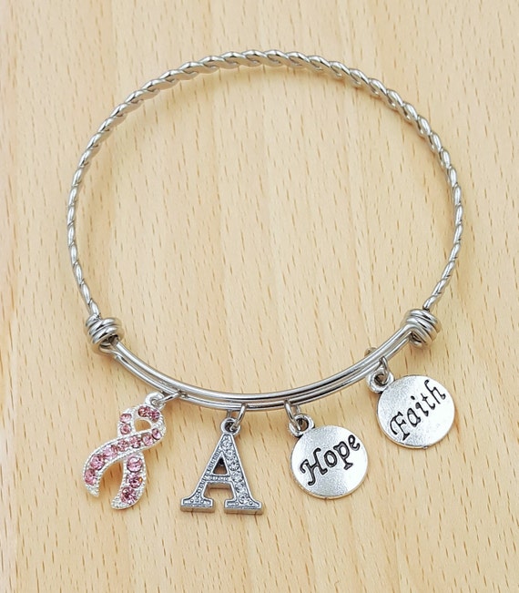 Breast Cancer Gifts Breast Cancer Bracelet Breast Cancer Awareness Breast Cancer Ribbon Breast Cancer Survivor Breast Cancer Jewelery