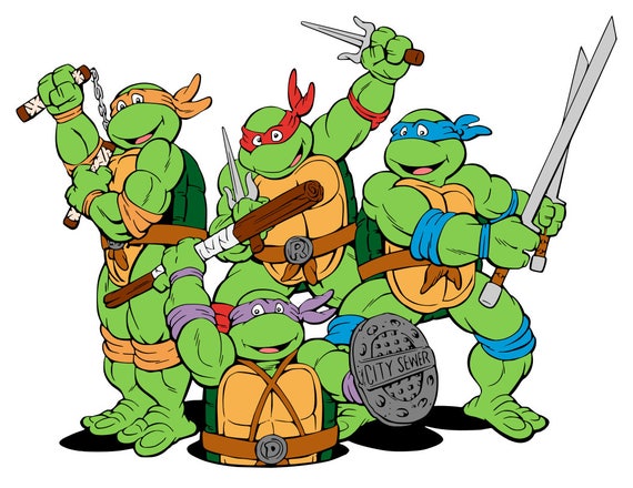 TMNT Teenage Mutant Ninja Turtles Collection svg pdf png
