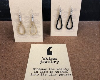 Hawai'ian Cordage Earrings