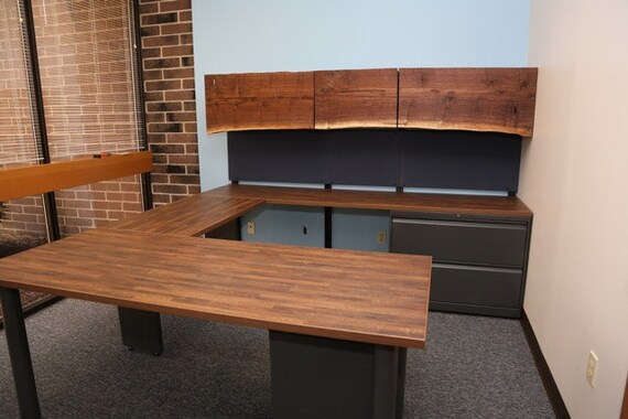 Custom U Shaped Office Desk Industrial office furniture