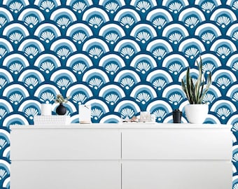 Removable wallpaper/Wallpaper/Peel and Stick/Self adhesive wallpaper/Modern Wallpaper /Geometric patern S119