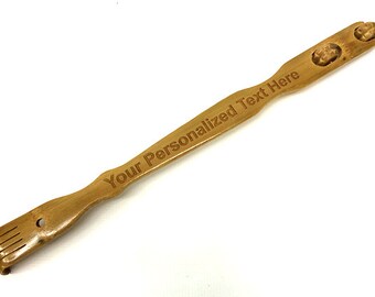 Back Scratcher,Personalized Back Scratcher,Engraved Back Scratcher, Bamboo Back Scratcher