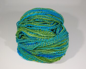 Handspun, Hand Dyed 100% Merino Wool