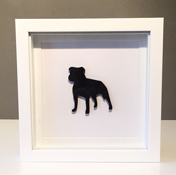 Staffordshire Bull Terrier Picture Wall Art Dog Art Dog