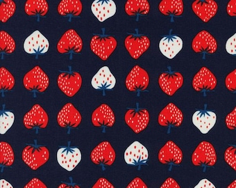 Strawberry Red from Yours Truly by Kimberly Kight for Cotton and Steel- 1/2 Yard