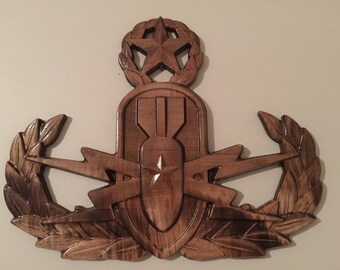Senior and Master Explosive Ordnance Disposal (EOD) Badges