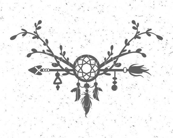 Download Indian svg Dreamcatcher svg Boho Arrow svg Boho svg Indian svg