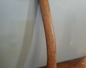 vintage wood handled Hammer/ hatchet combo
