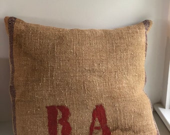 Authentic Italian Grain Sack Pillows