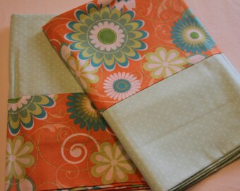 Modern Floral Pillowcases