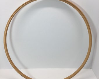 WOODEN EMBROIDERY HOOP 18" Wide 3/4" Thick