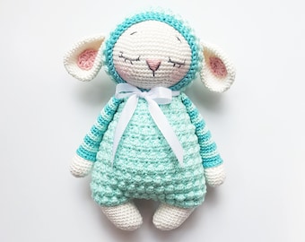Crochet pattern "Sheep Mara and her Baby" Amigurumi PDF (German/English/Turkish)