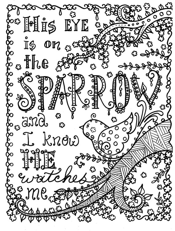 Hymnspiration 4 coloring pages Instant Dowload Art to Color