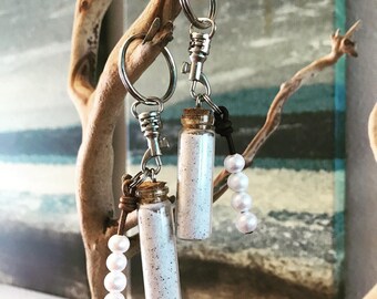 30A beach sand keychains