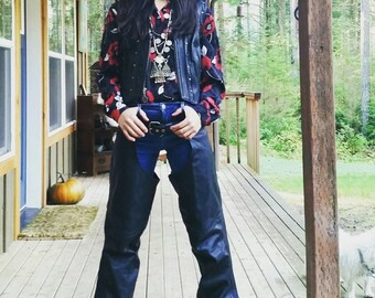 California Creations Leather Chaps, made in USA