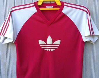 Vintage Adidas Trefoil Big Logo TShirt Jersey