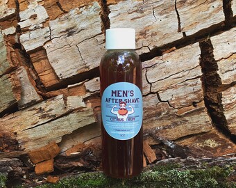 Citrus Rum Aftershave- Organic. All Natural. Homemade. Vegan.
