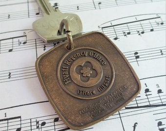 Vintage Hotel Fob and Key - Hyatt Regency O'Hare - O'Hare Airport