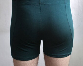 Emerald Green Boxer bamboo Jersey (small production)