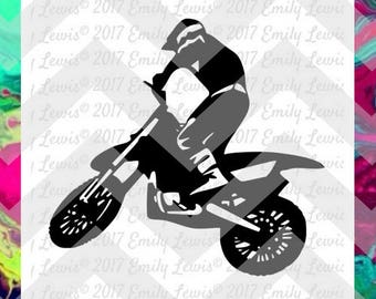 dirt bike svg - dirt bike svgs - dirt bike decals - dirt bike cut files - dirtbike svg files - car decals - racing decals - racing svgs - mx