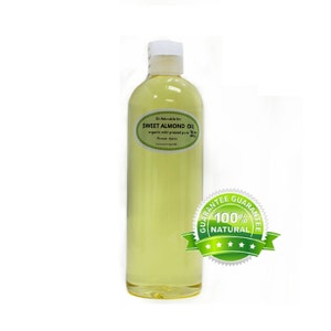 16 OZ Pure Organic Sweet Almond Oil Cold Pressed