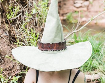 Bark Hatband ~ Leather hatband