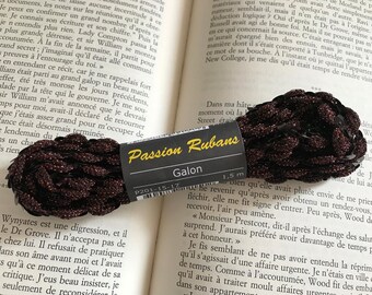 Brown lace with Rhinestones