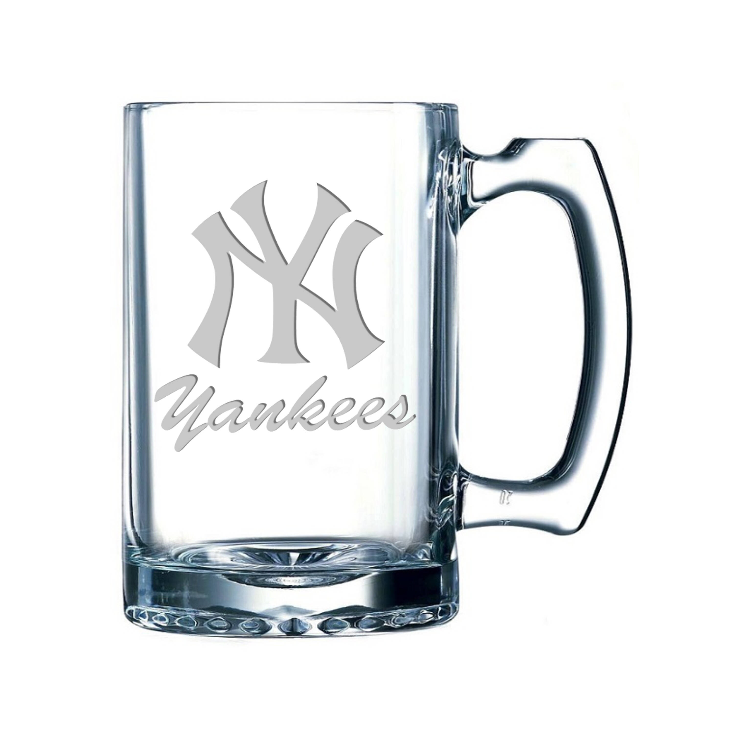 New York Yankees Sandblasted Mug