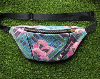 Handmade Vintage Floral Bumbag /Fanny Pack / Festival Bag
