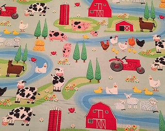 Farm Barn Barnyard Farmyard Silo Farm Animals Pigs Cows Sheep Chickens Farm LIfe from Henry Glass